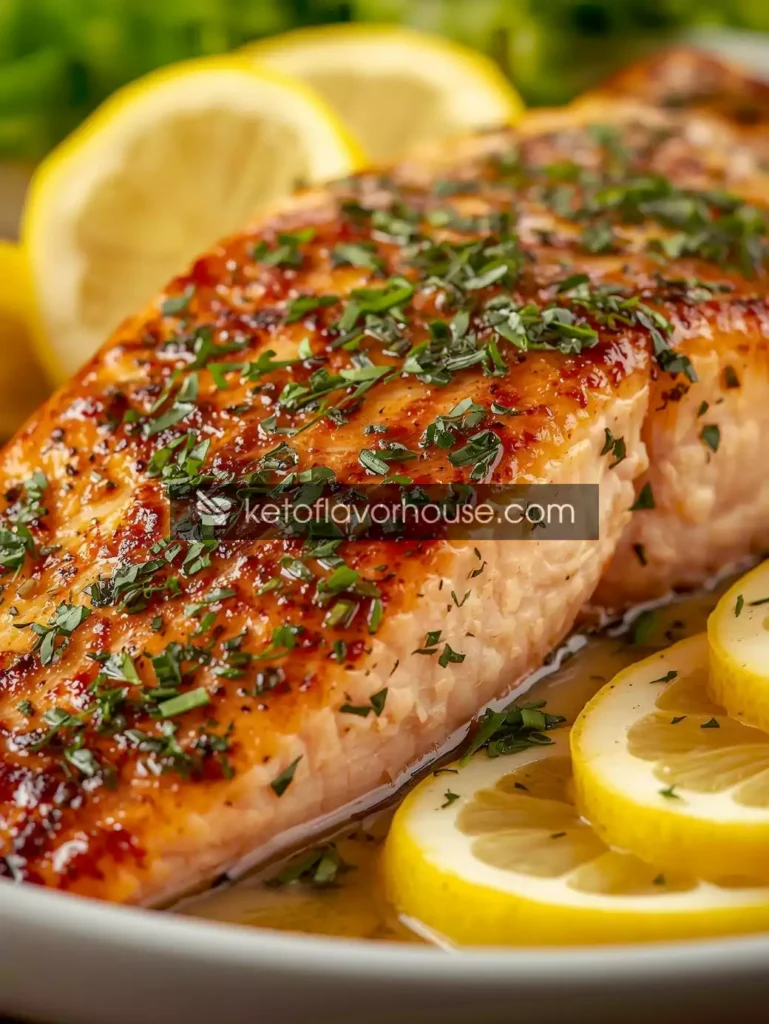 Baked Lemon Herb Salmon