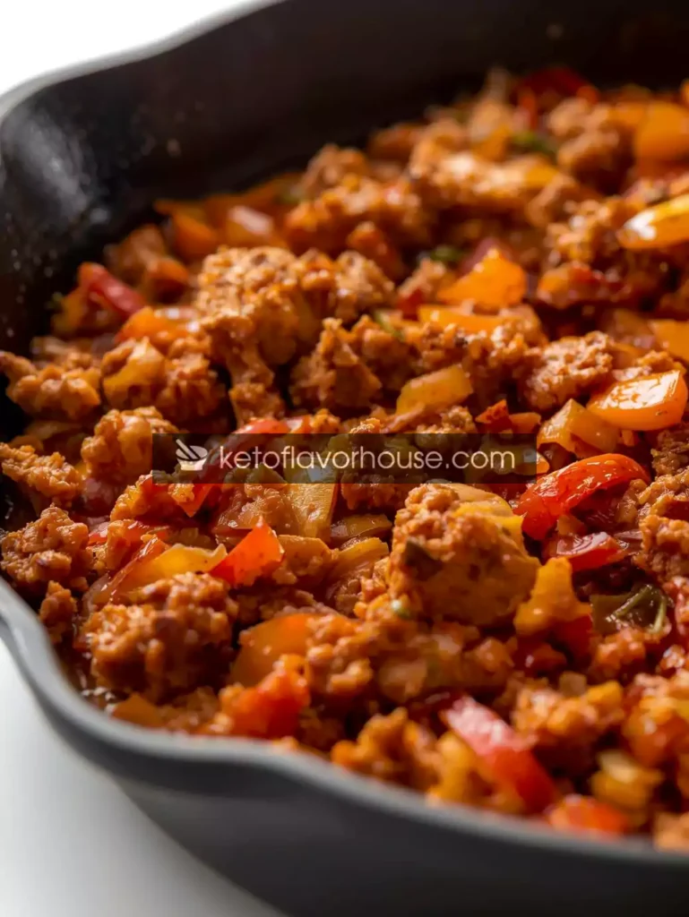 Bariatric Chicken Chorizo Skillet (Pork-Free)