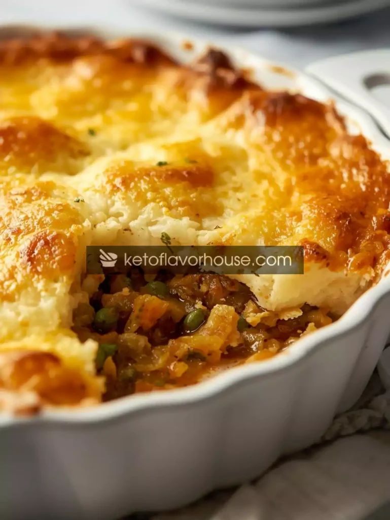 Cauliflower Mash Shepherd’s Pie