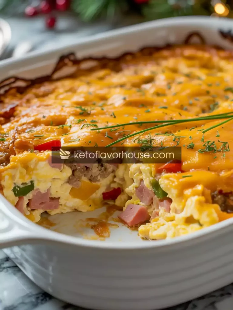 Christmas Breakfast Casserole
