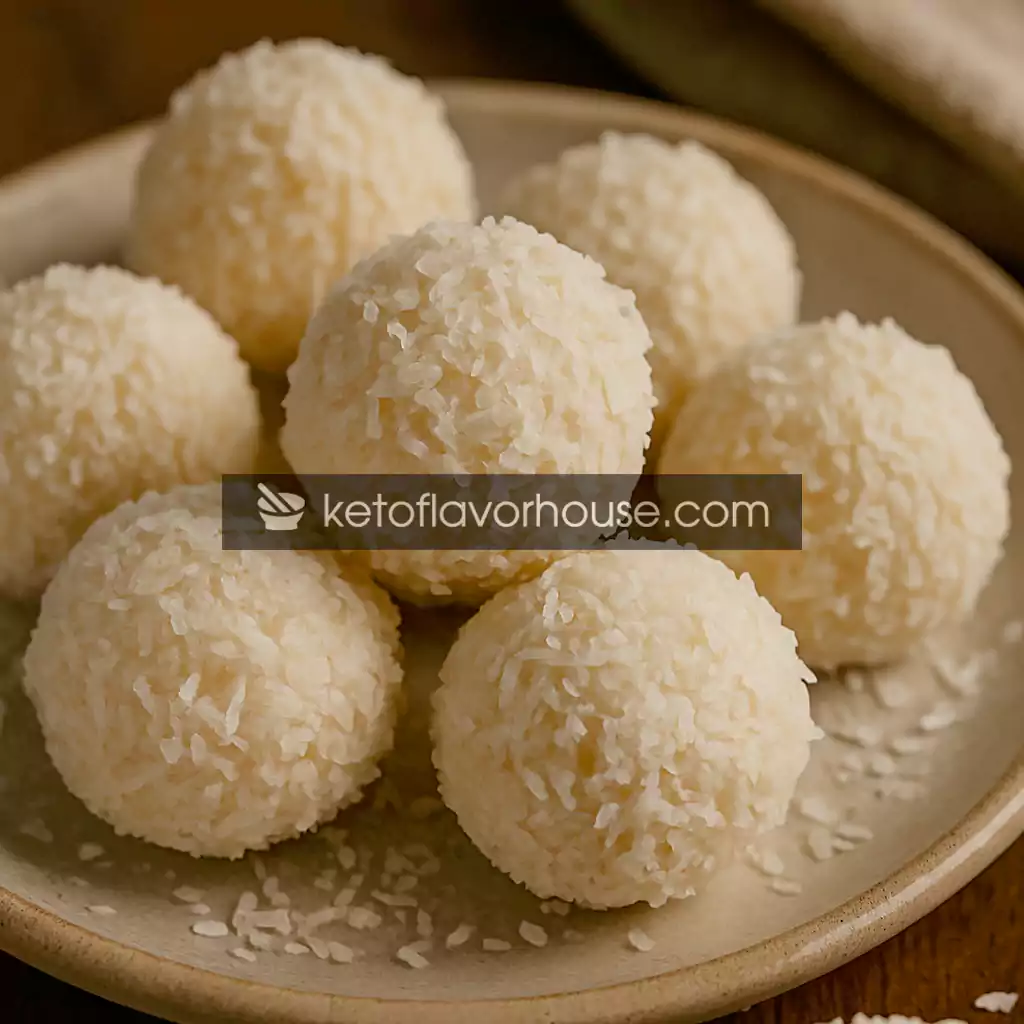 Coconut Snowball Bites