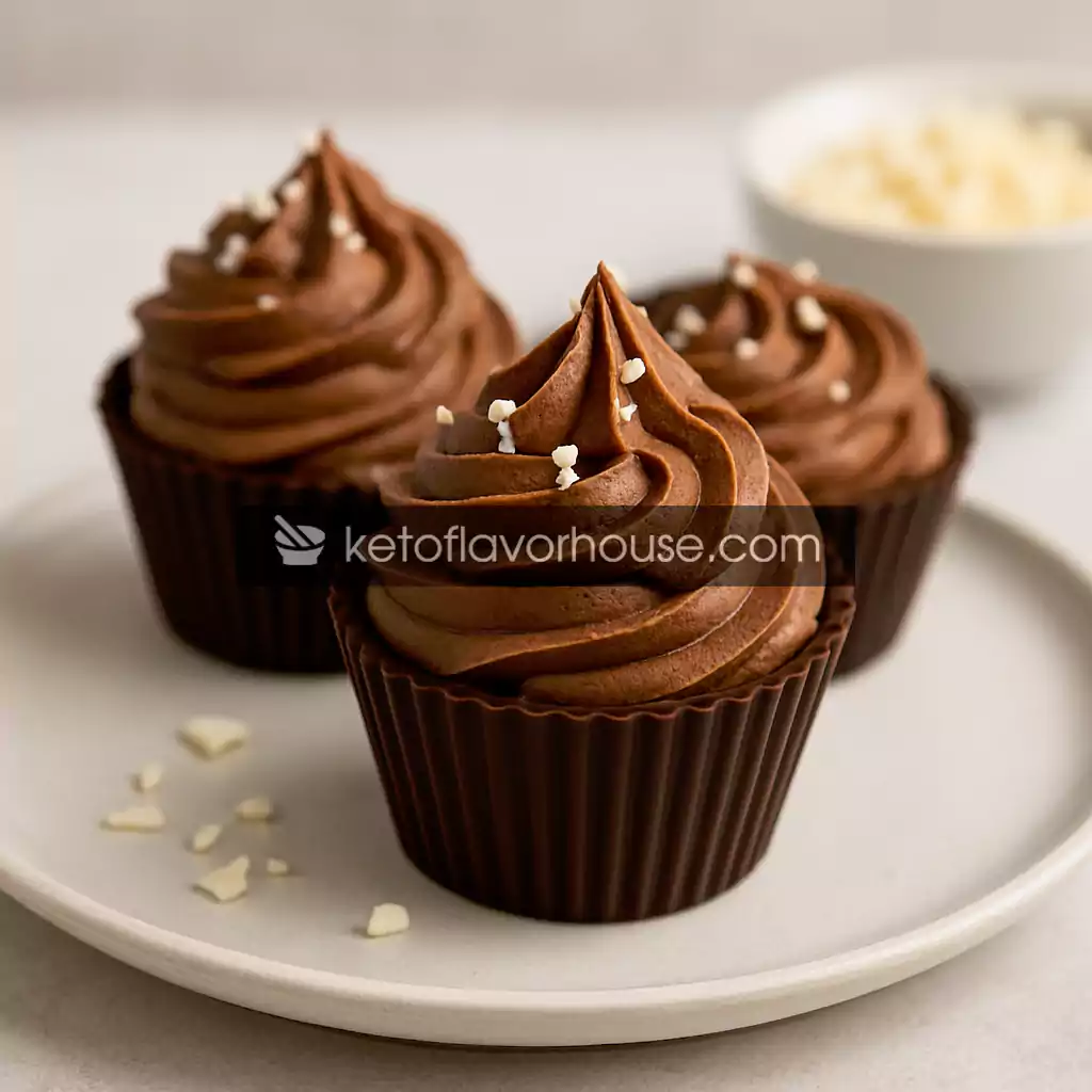 Diabetic-Friendly Chocolate Mousse Cups