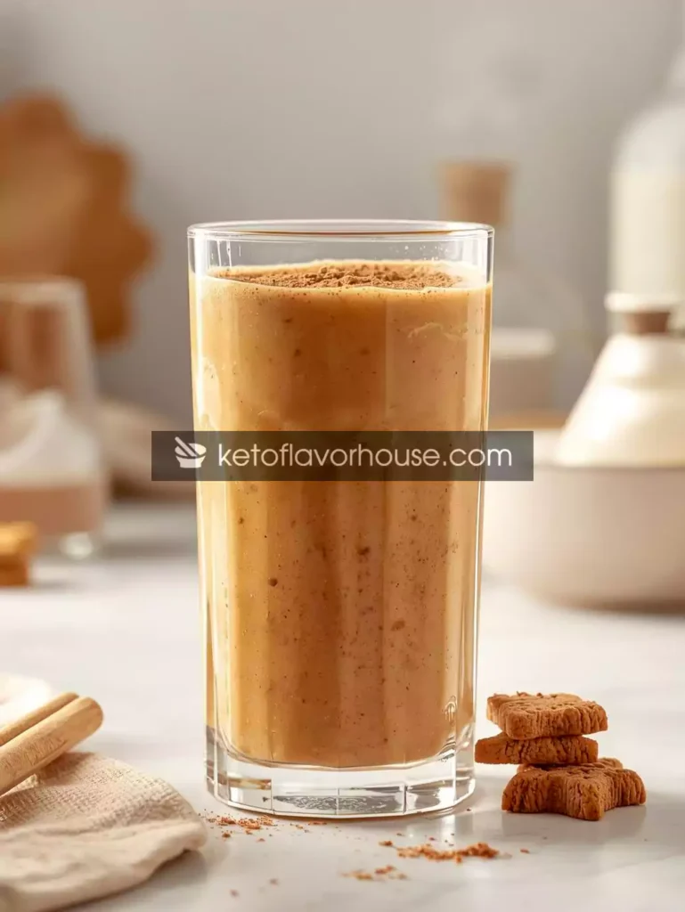 Gingerbread Cookie Protein Smoothie