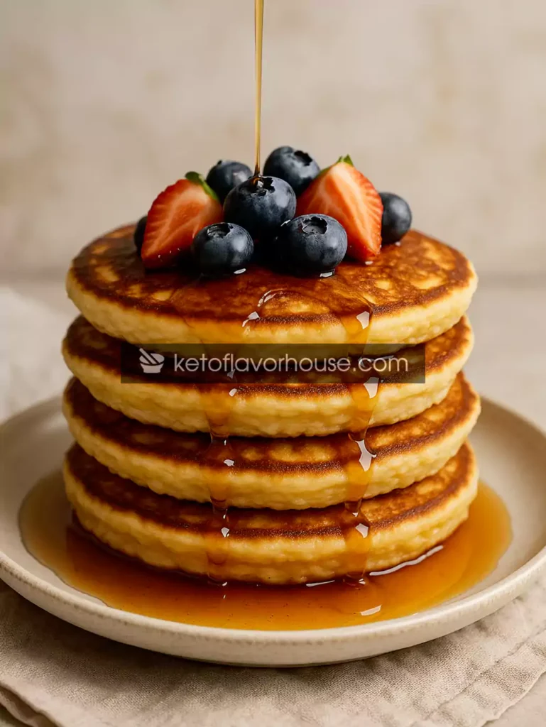 High-Protein 3-Ingredient Pancakes