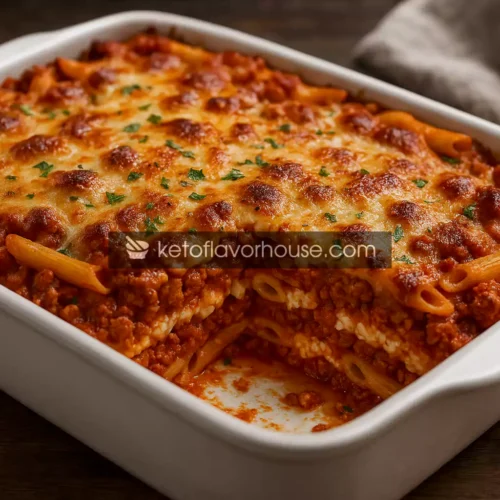 High-Protein Baked Ziti