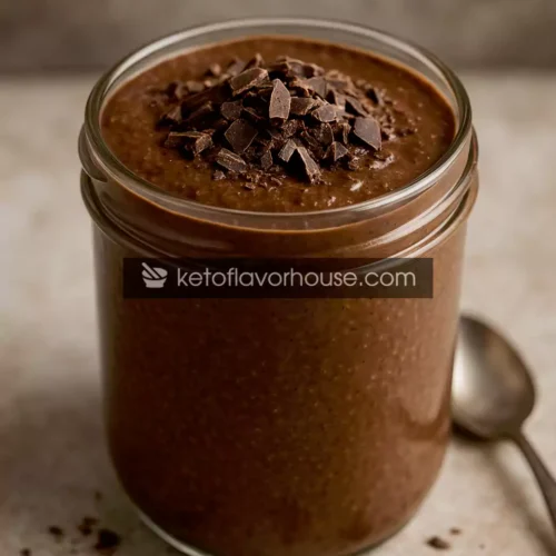High-Protein Blended Chocolate Chia Pudding