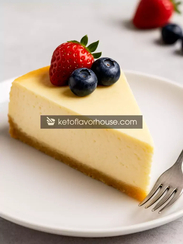 High-Protein Cheesecake