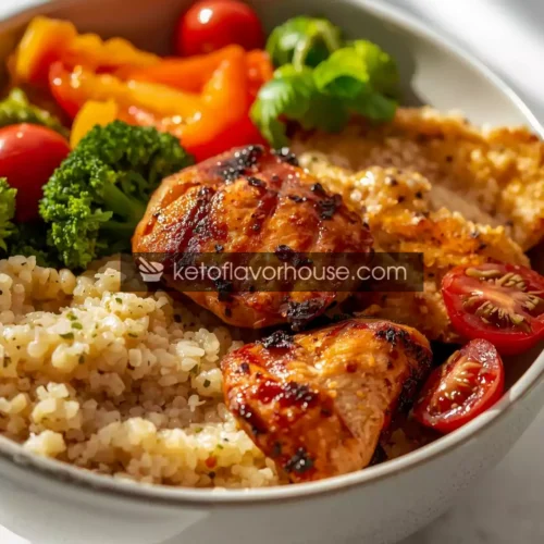 High-Protein Chicken & Quinoa Bowl