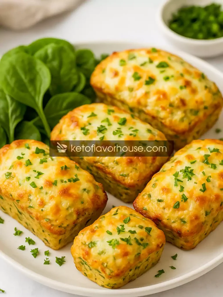 High-Protein Chicken Zucchini Mini Loaves