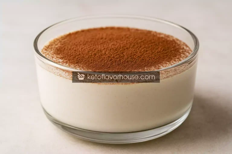 High-Protein Chocolate Dust Yogurt Pudding