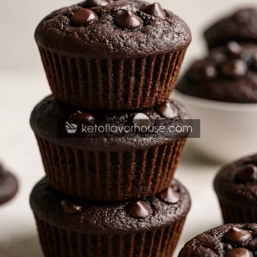 High-Protein Chocolate Muffins