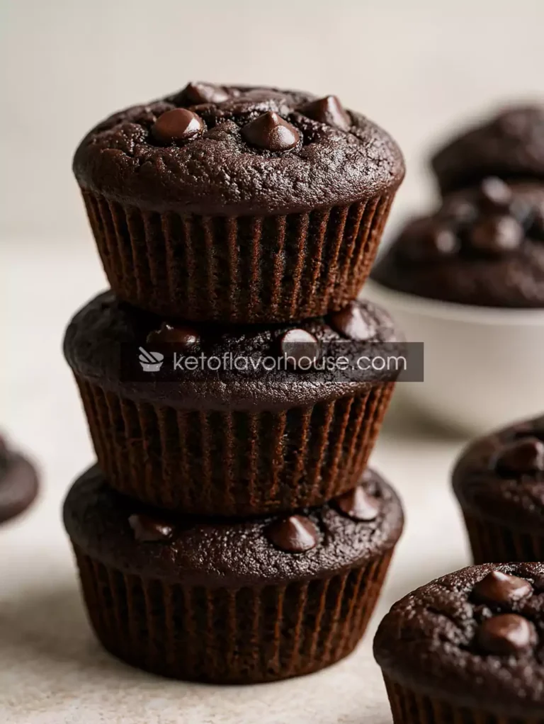 High-Protein Chocolate Muffins