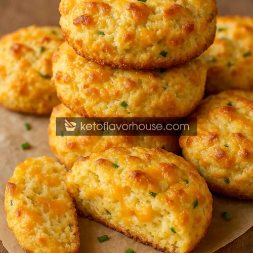 High-Protein Cottage Cheese Cheddar Biscuits