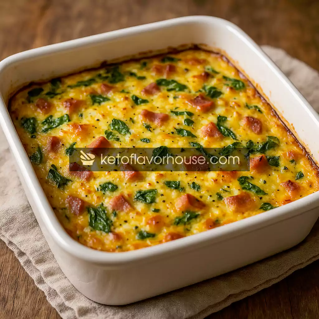 High-Protein Cottage Cheese Egg Bake