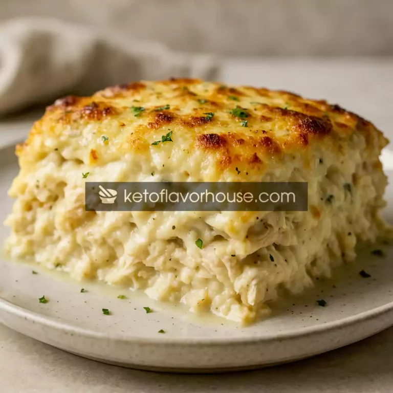 High-Protein Creamy Alfredo Lasagna