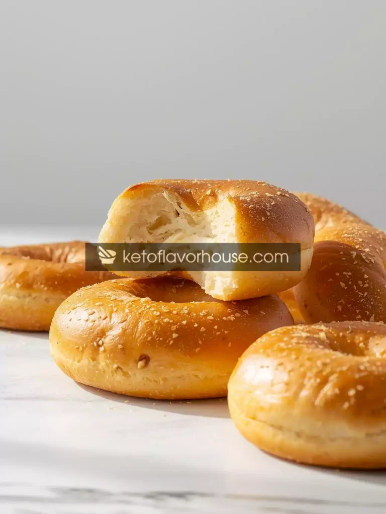 High-Protein Fluffy Cottage Cheese Bagels