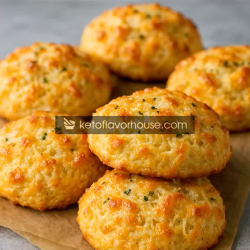 High-Protein Three Cheese Biscuits