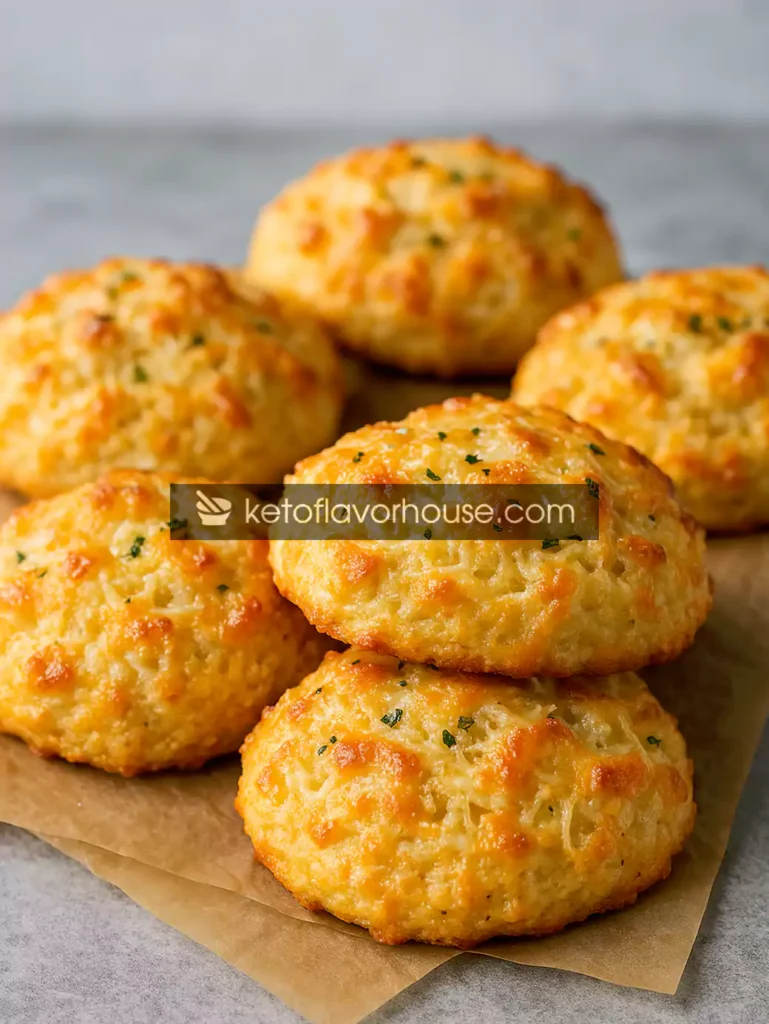 High-Protein Three Cheese Biscuits