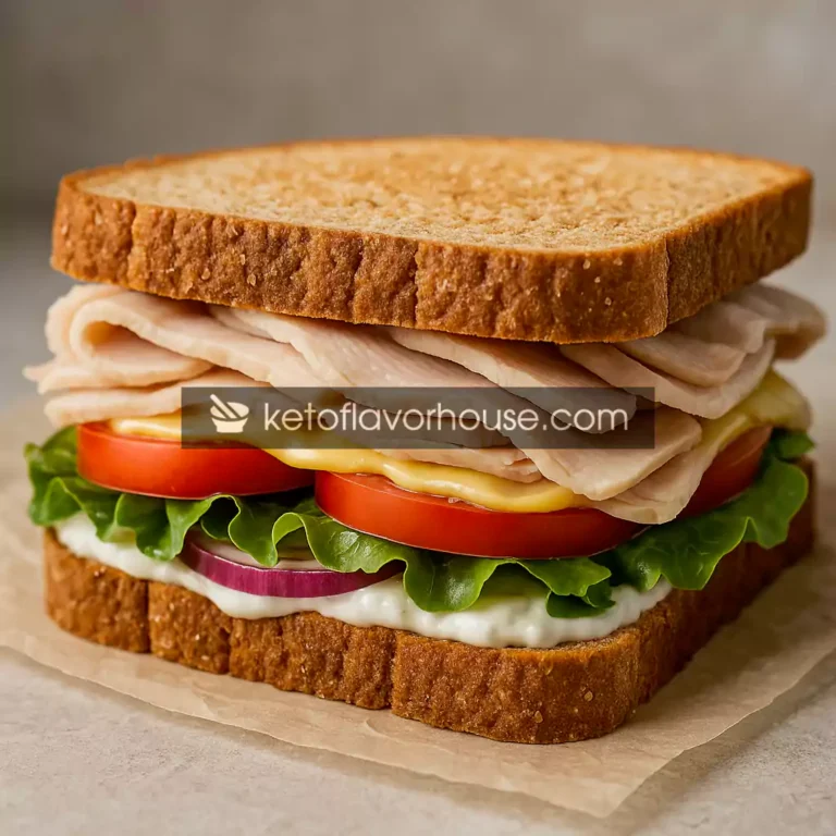 High-Protein Turkey Sandwiches