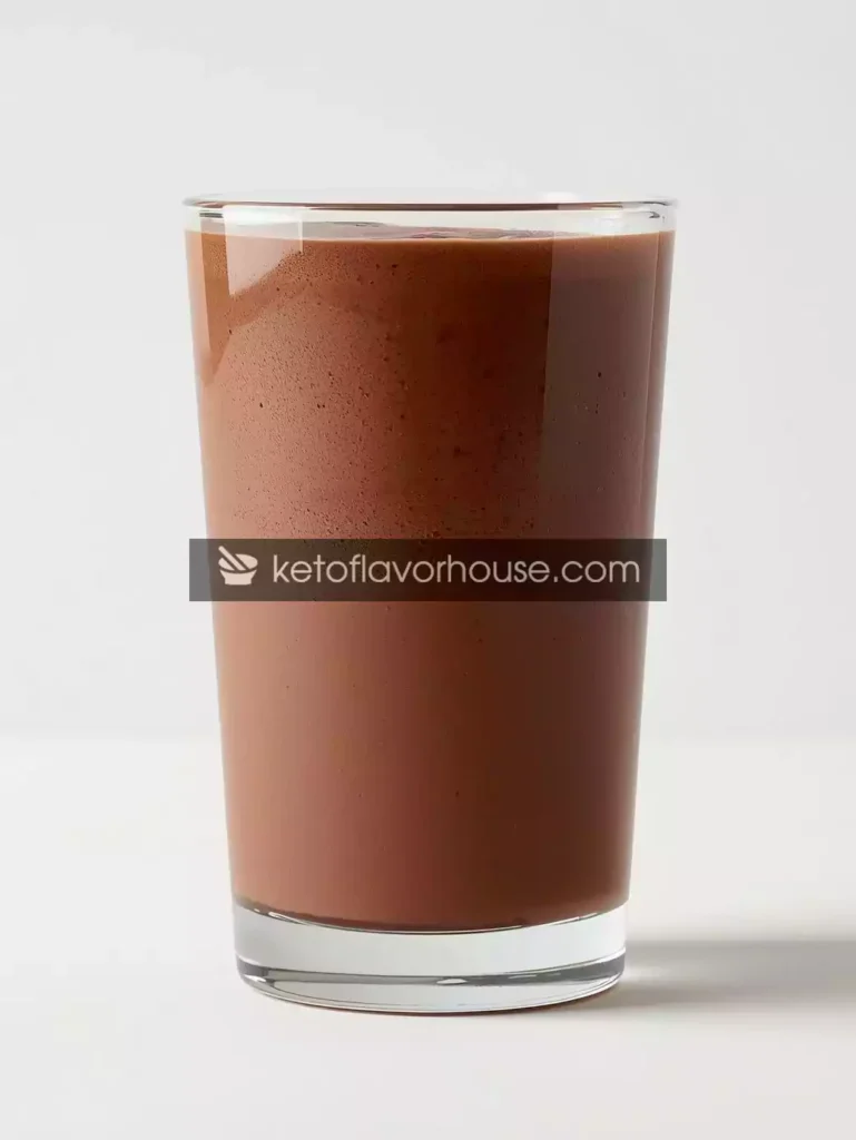Hot Cocoa Protein Smoothie