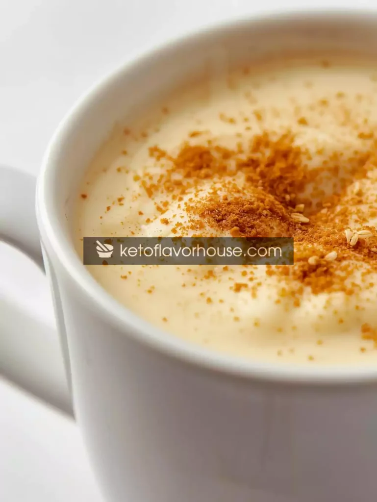 Keto Eggnog Mug