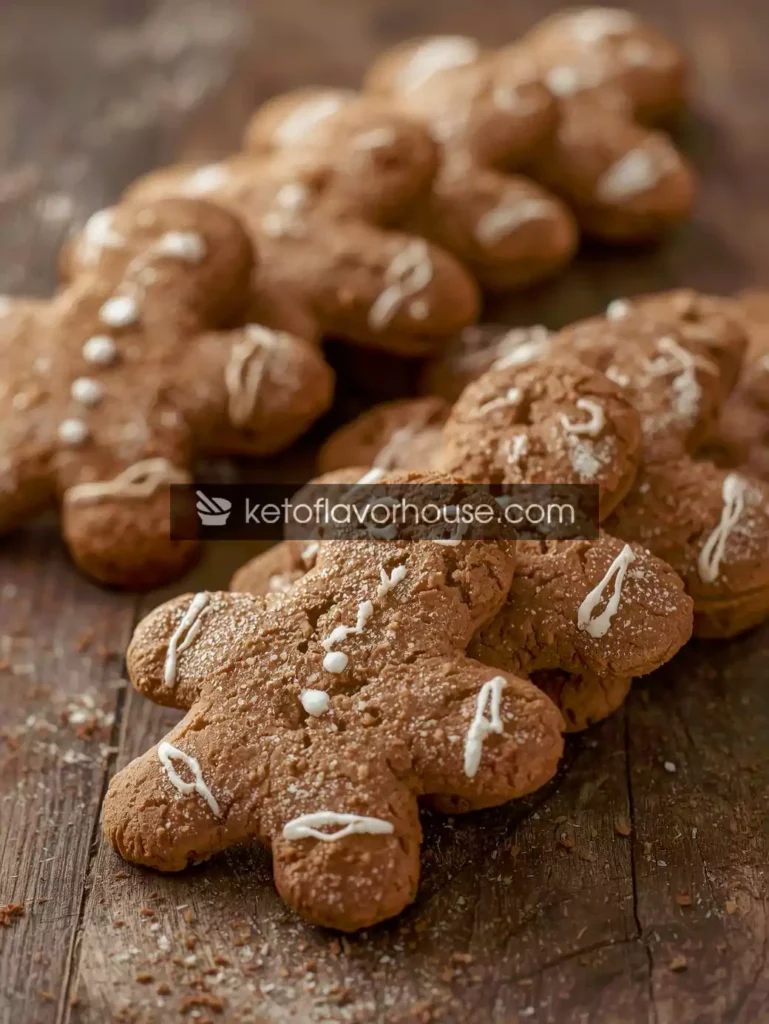 Low-Carb Gingerbread Cookies