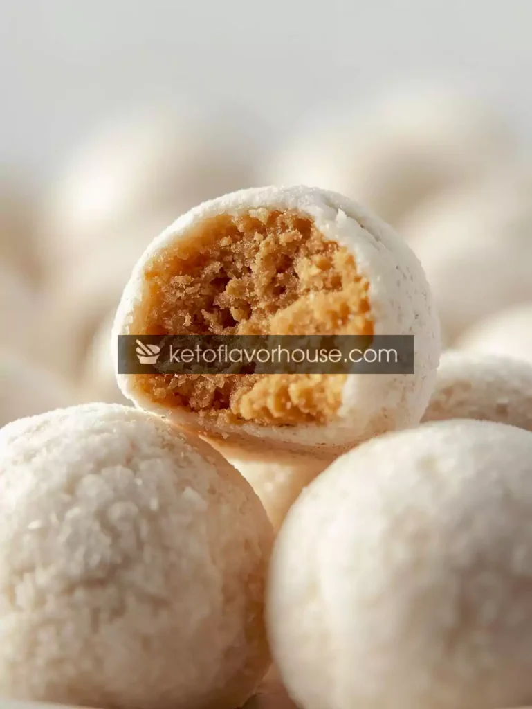 Peanut Butter Snowballs