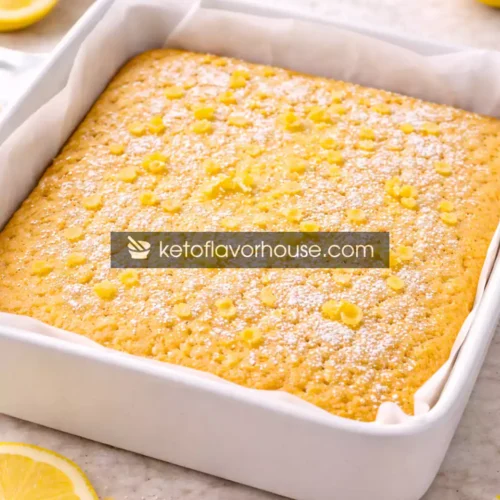 High-Protein 3-Ingredient Lemon Cake