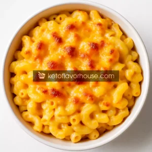 High-Protein Baked Mac and Cheese