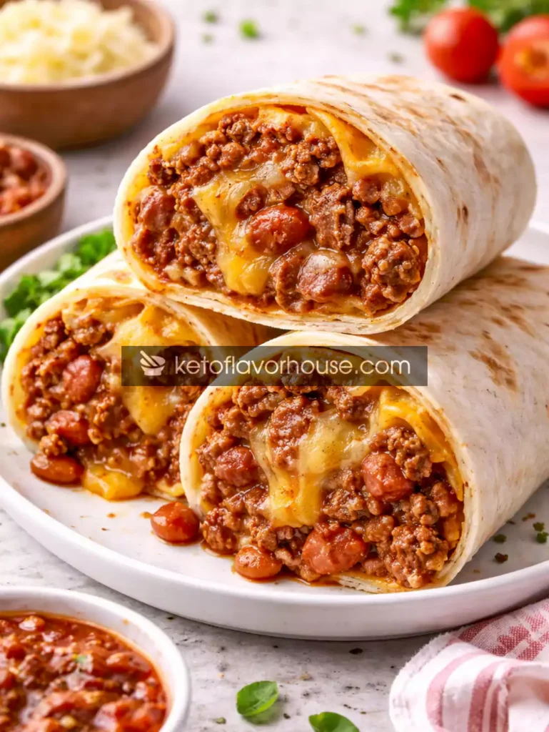 High-Protein Copycat Taco Bell Chili Cheese Burrito