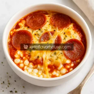 High-Protein Cottage Cheese Pizza Bowl