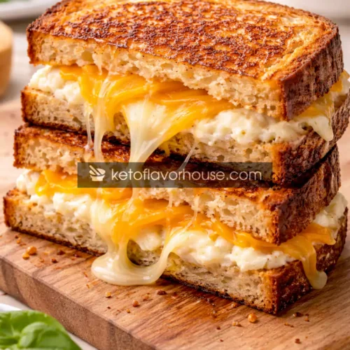 High-Protein Grilled Cheese Sandwich