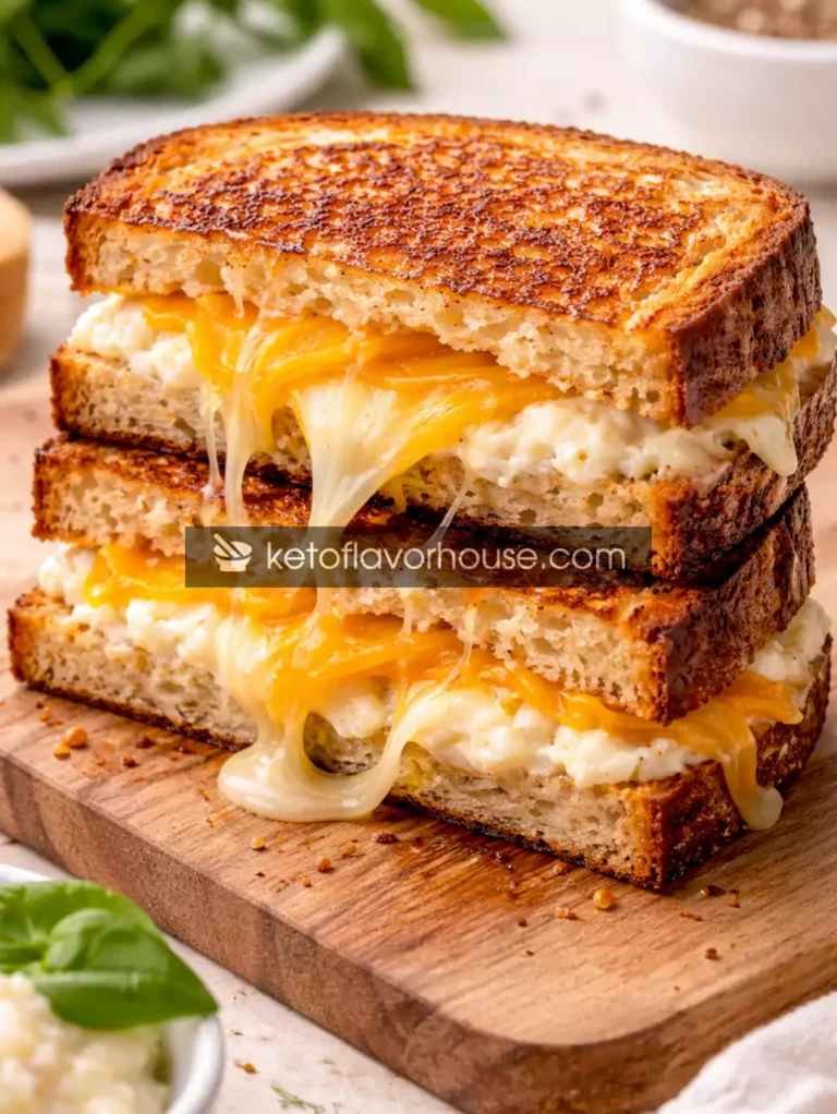 High-Protein Grilled Cheese Sandwich