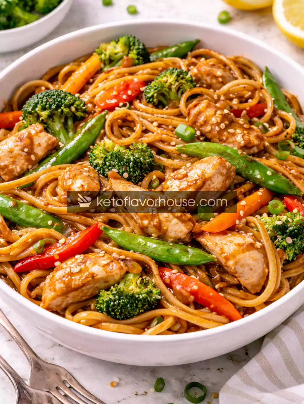 High-Protein Teriyaki Noodles with Veggies (Easy, Saucy & Satisfying)