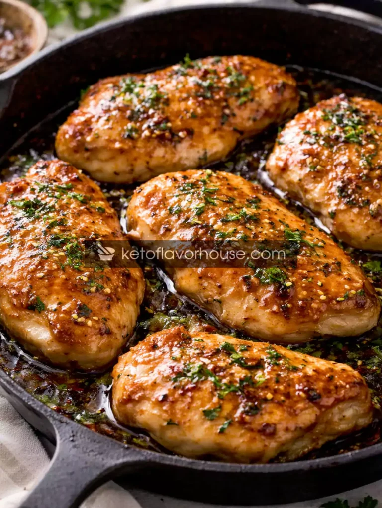 Keto Brown Sugar Chicken Chops