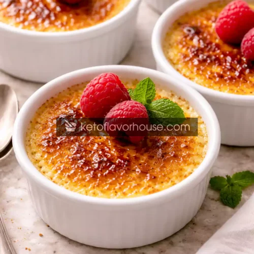Keto Crème Brûlée