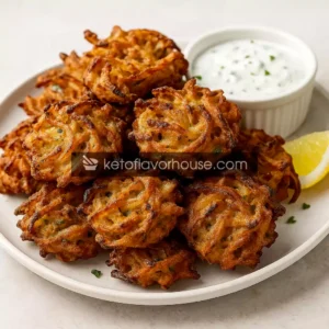 Keto Onion Bhajia