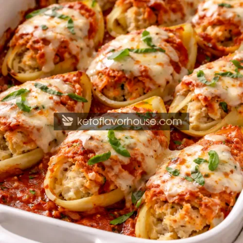 Keto Stuffed Jumbo Shells