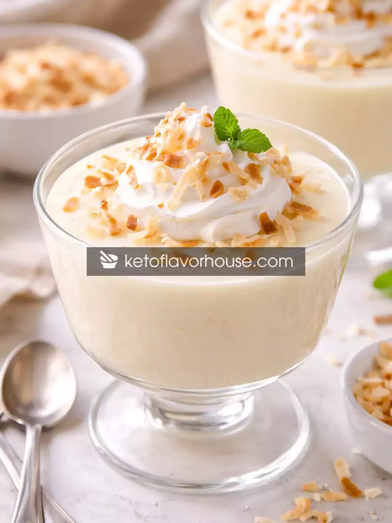 Weight Watchers Coconut Pudding