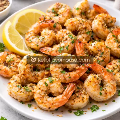 Weight Watchers Garlic Parmesan Baked Shrimp