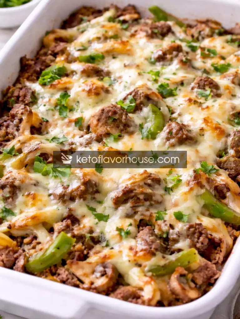 Weight Watchers Philly Cheese Steak Casserole