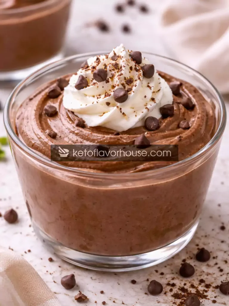 High-Protein 1-Point Chocolate Protein Pudding