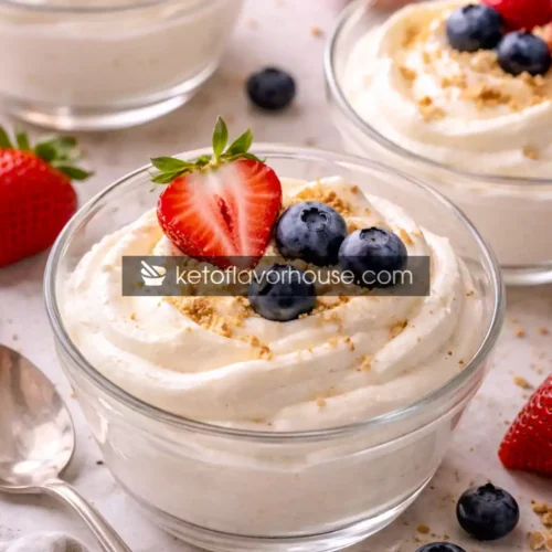 High-Protein 5-Ingredient Cheesecake Fluff