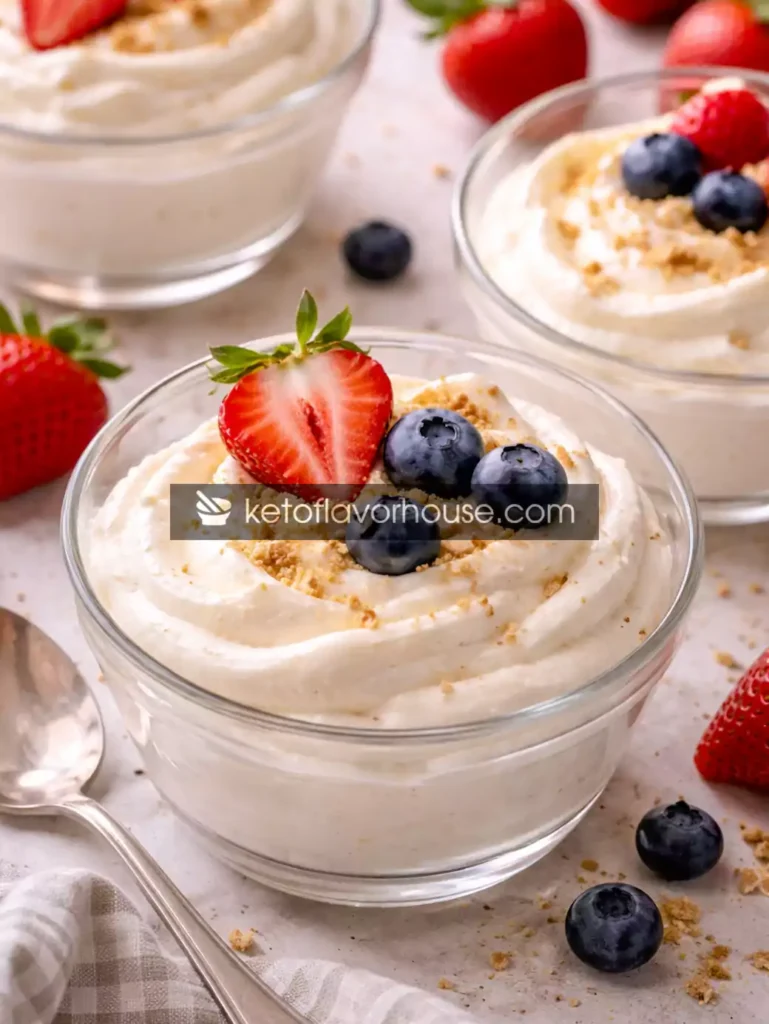 High-Protein 5-Ingredient Cheesecake Fluff