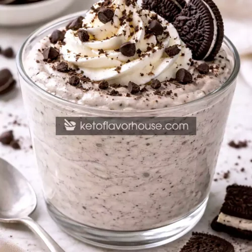 High-Protein Oreo Protein Pudding