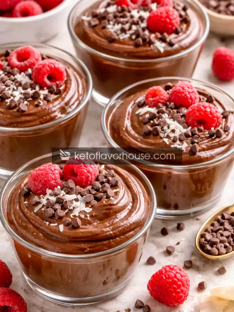 3-Ingredient High-Protein Vegan Chocolate Mousse