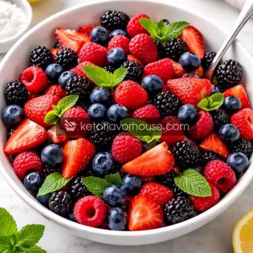 Easy Keto Fruit Salad