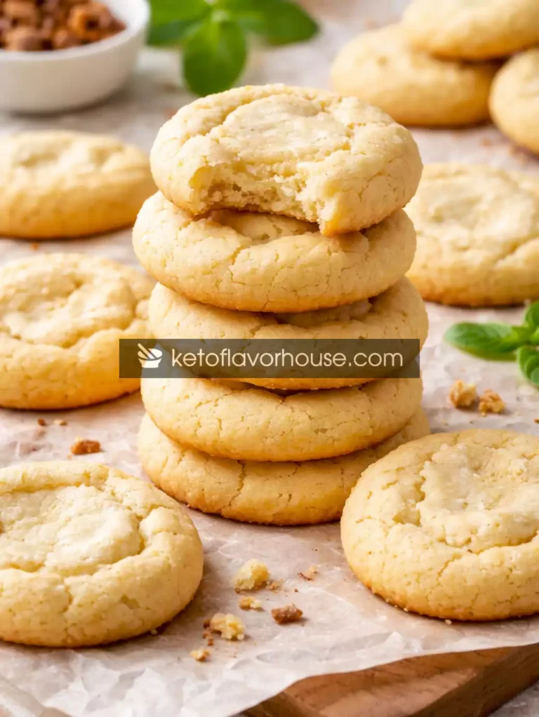 Keto Cheesecake Cookies