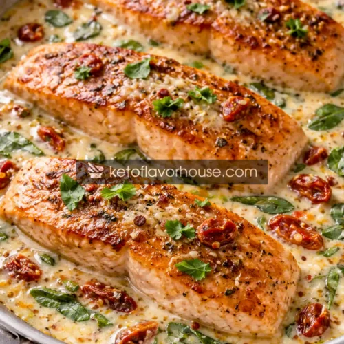 Keto Marry Me Salmon