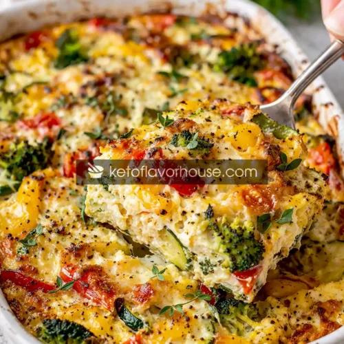 Anti-Inflammatory Cottage Cheese Veggie Bake